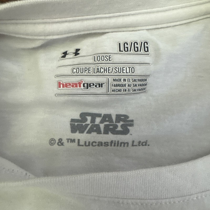 Under Armour Star Wars STORM TROOPER Heat Gear Loose Fit T Shirt - Large gallery