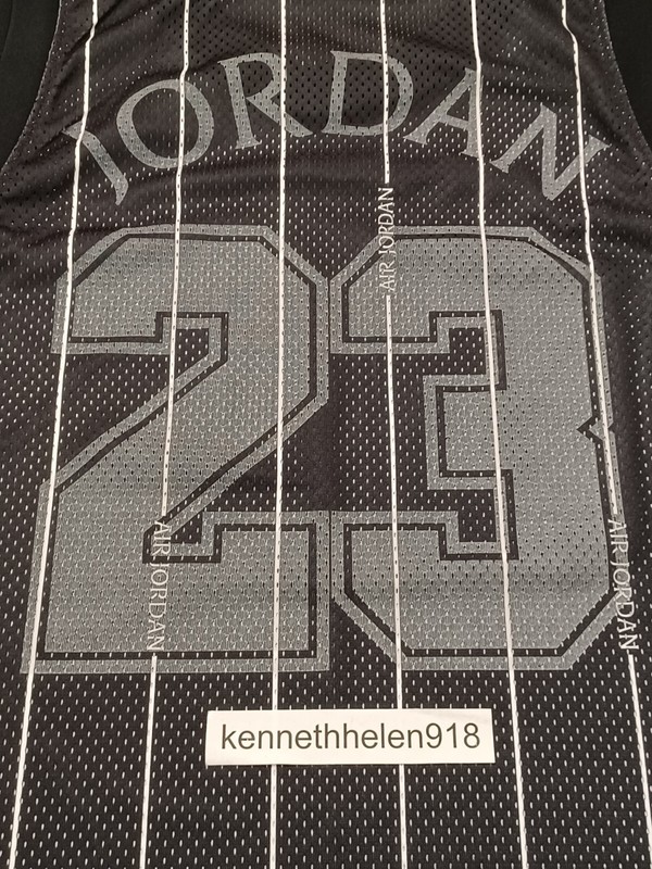 NIKE JORDAN ESSENTIALS ALL OVER PRINT BASKETBALL JERSEY DM1380-010 MENS SIZE L gallery