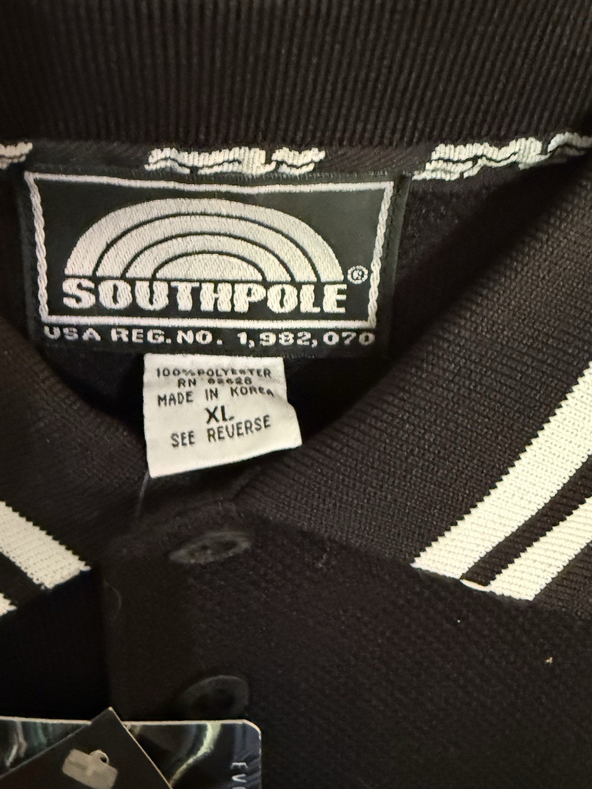Vintage South Pole Jersey Sports Gear Men XL Collared Deadstock NWT gallery