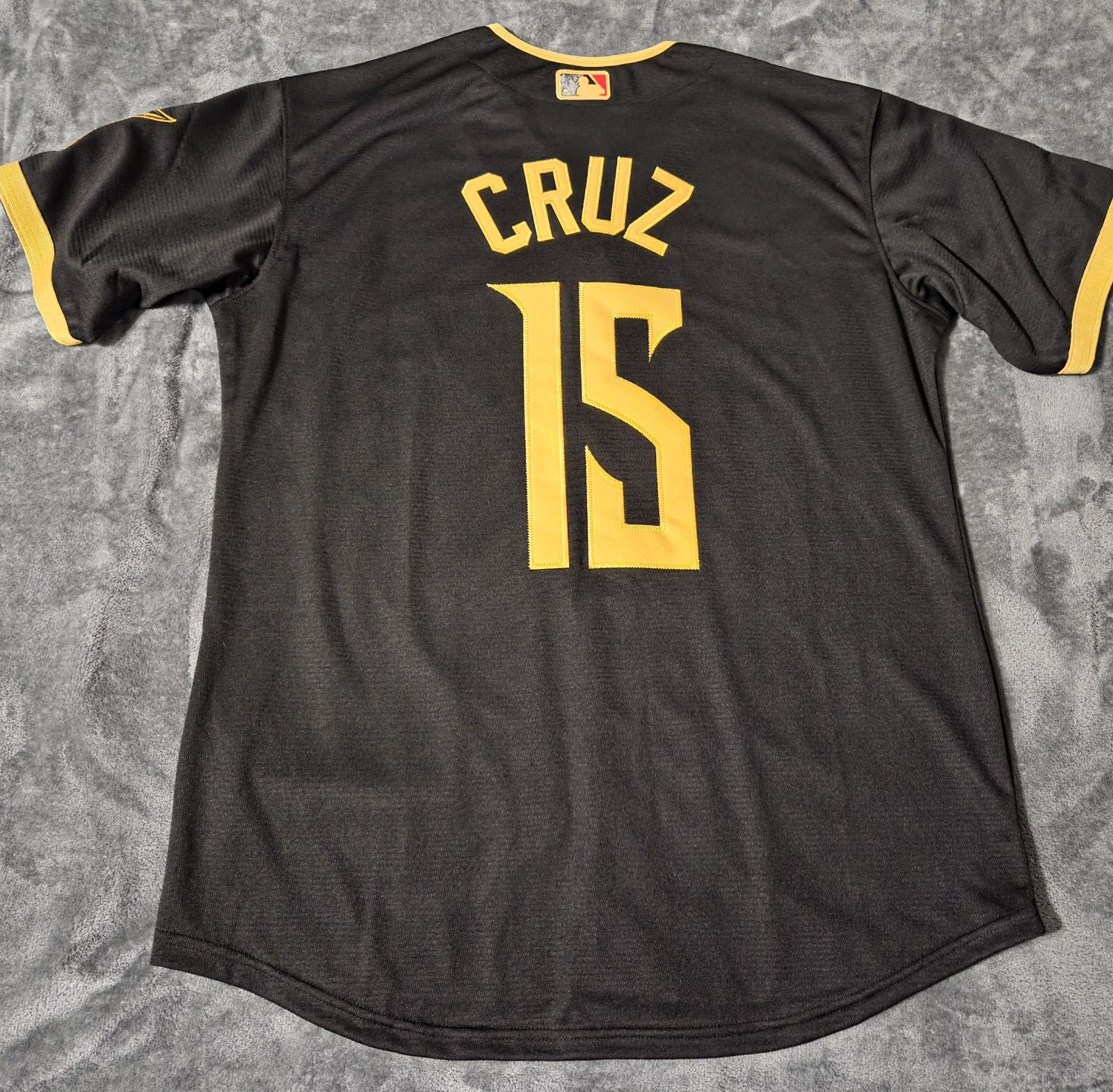 Fast Free Shipping! Large Oneil Cruz Pittsburgh Pirates Stitched Jersey 15 gallery