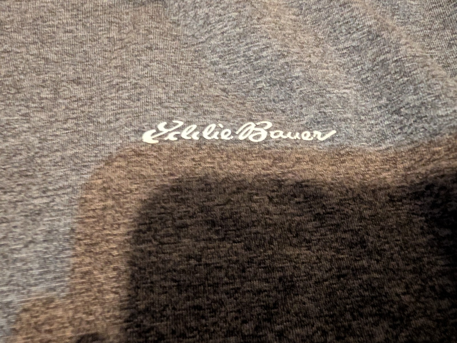Eddie Bauer FreeDry Mens Performance Shirt Long Sleeves XL Activewear Gray gallery