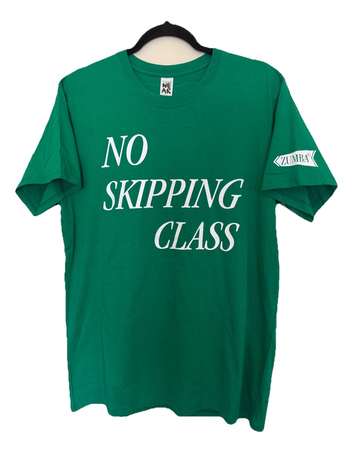 Zumba Instructor No Skipping Class T-Shirt - Green - M/L Unisex gallery