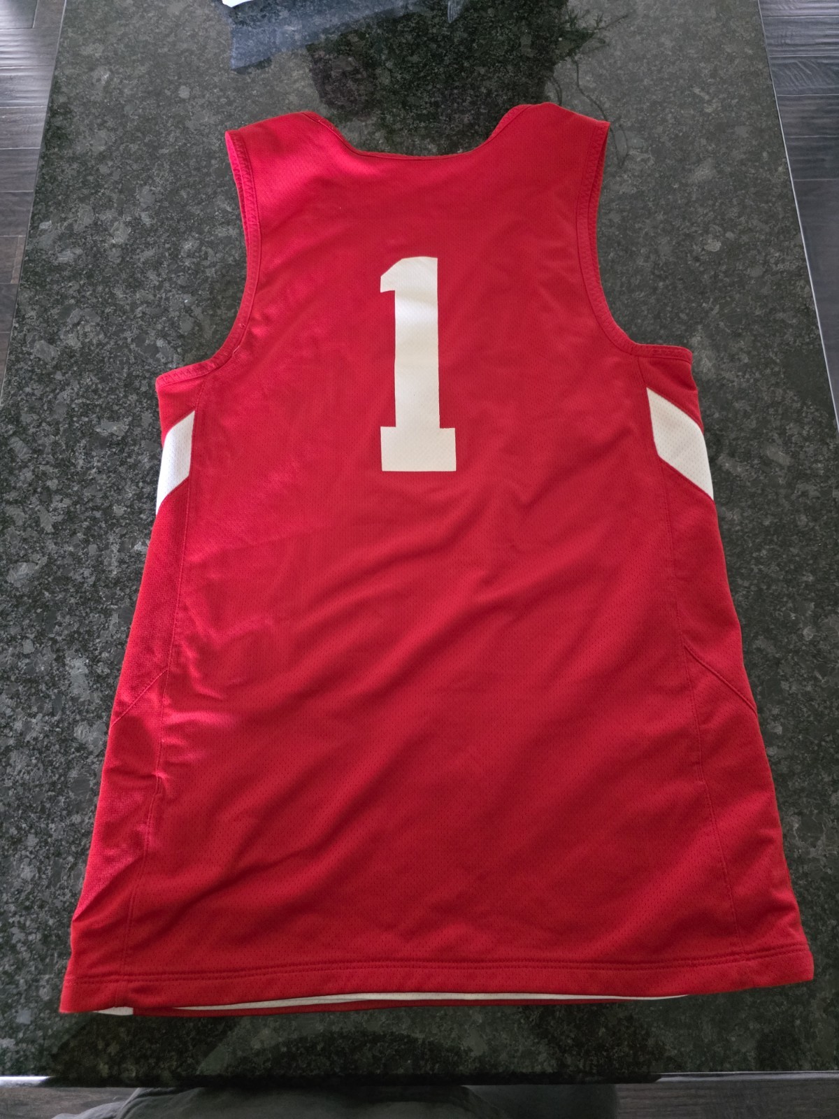 Nike Kobe Bryant Reversible Jersey Red & White Men Dri-Fit Loose Size S gallery