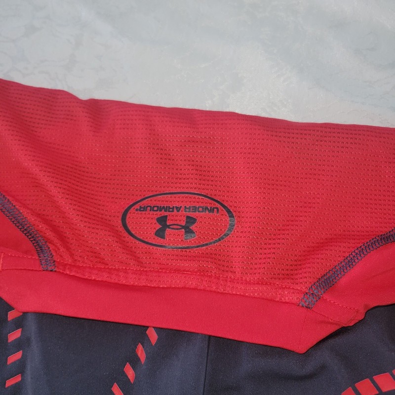 Under Armour Heat Gear Compression Shirt Mens Large Red Long Sleeve Transformers gallery