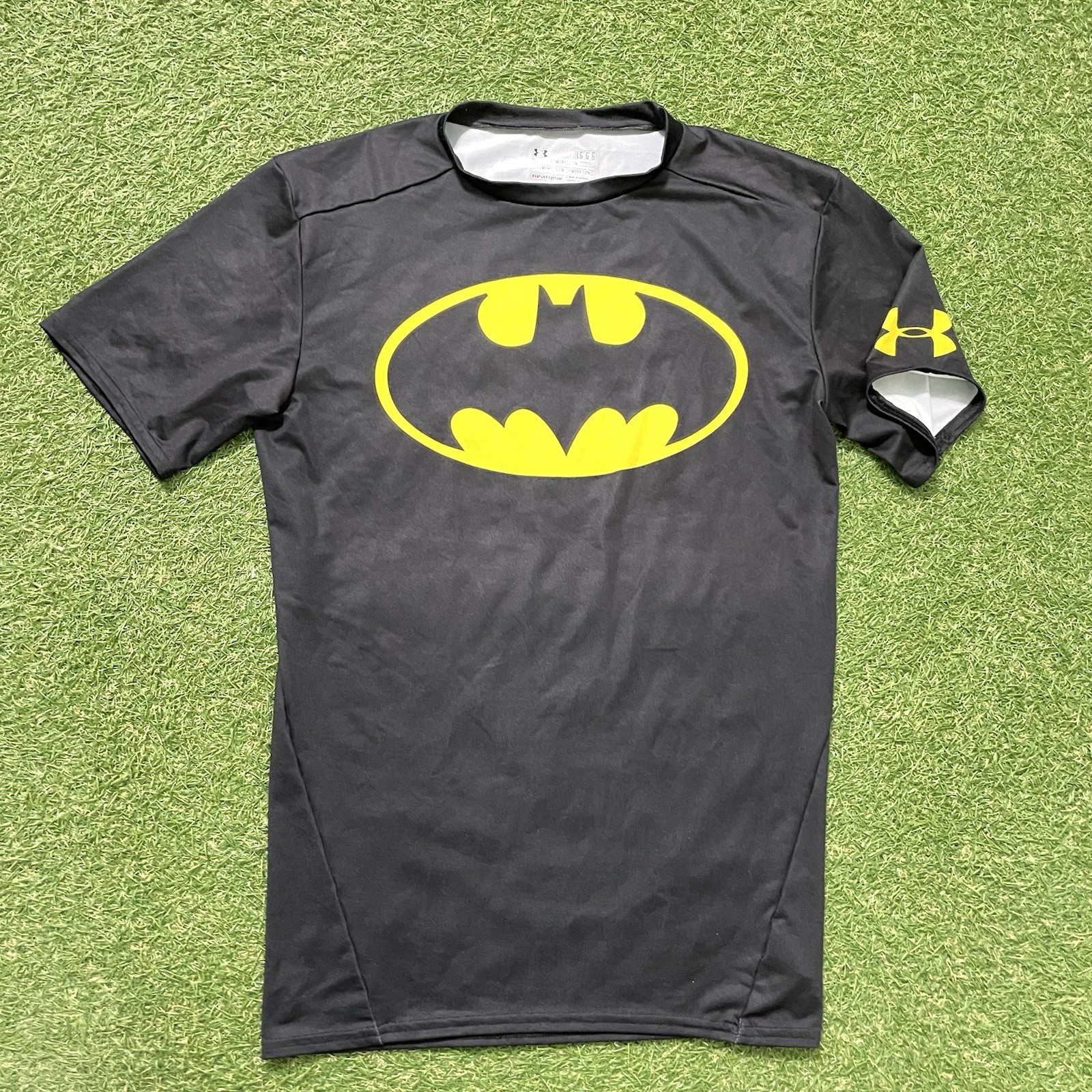 Under Armour Shirt Large L Batman Compression Heatgear Alter Ego DC Dark Knight gallery