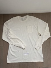 Preowned Nike Max 90 Long Sleeve Cream Size Medium