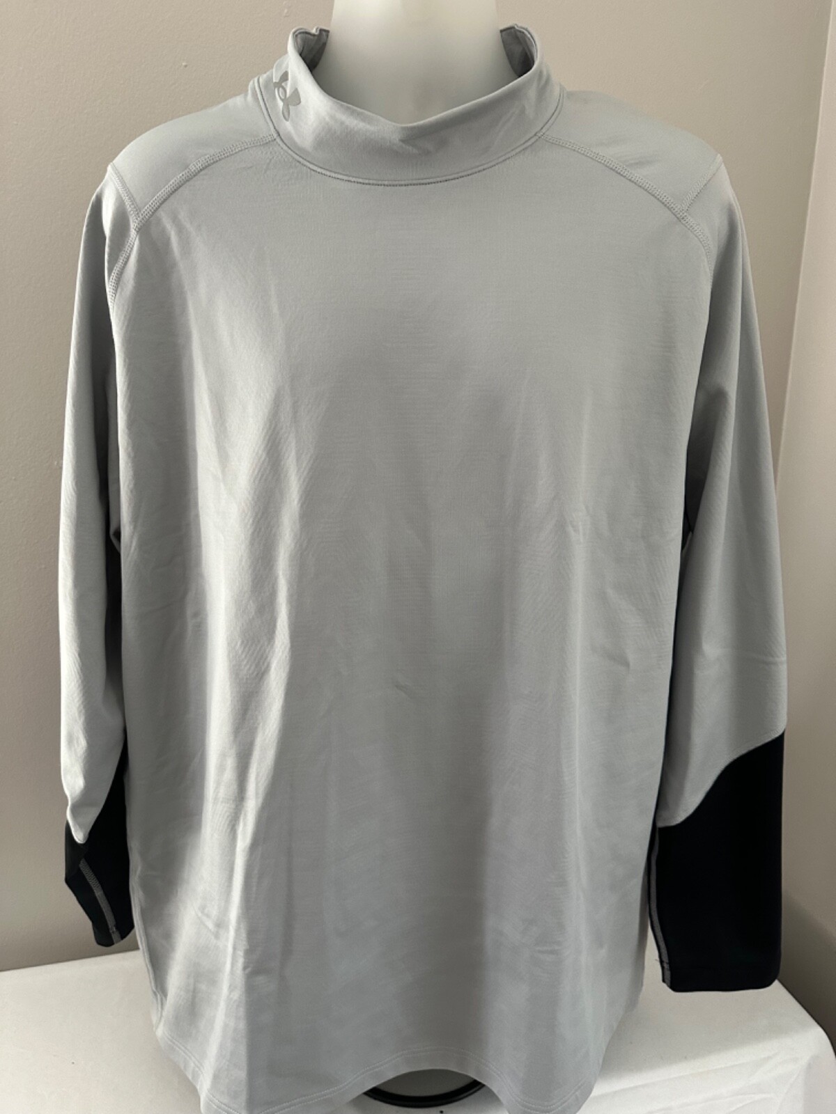 Under Armour Men's Gray ColdGear Infrared Mock Long Sleeve 1368026 Size 3XL gallery
