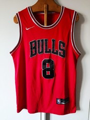 NBA Nike Swingman Tank Top Basket Chicago Bulls Lavine 8 2022 2023 Icon Edition