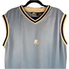 Starter Jersey Blue Vintage Mesh Polyester Large 90’s Y2K Hip Hop Basketball