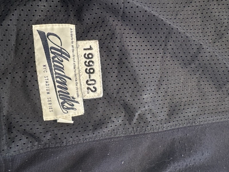 Akademiks Jersey XL Y2K Streetwear Football Mesh 09 Blue NYC Stadium gallery