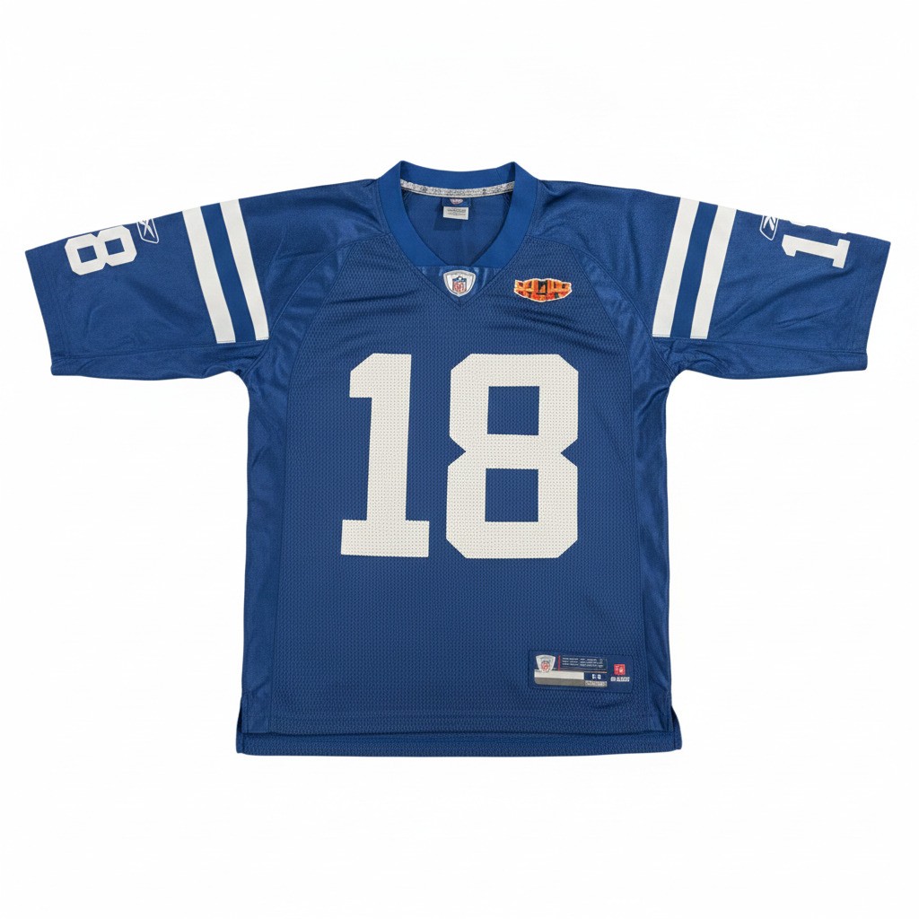 Vintage Reebok NFL Peyton Manning #18 Indianapolis Colts Jersey Medium gallery