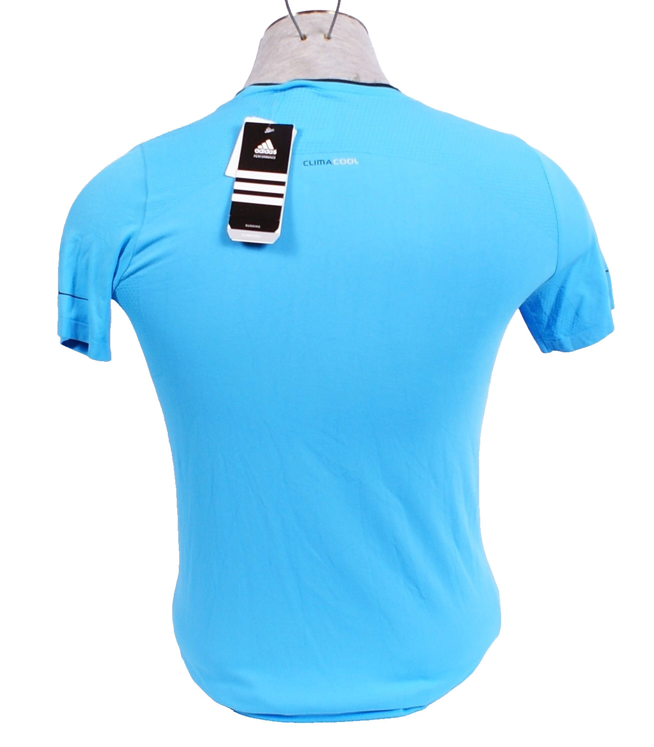 Adidas Men's M Blue Super Nova Short Sleeve Running Shirt Wicking gallery