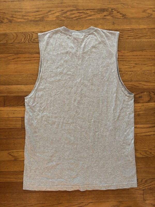 Goofy Disneyland Graphic Tank Top Men's XL Gray Sleeveless Cotton gallery