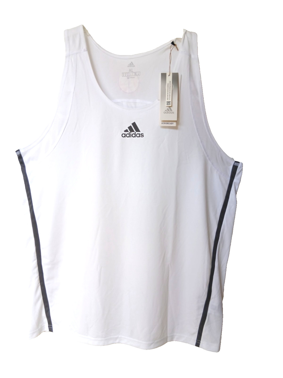 NWT Adidas AEROREADY Training Tank Top Women White XL gallery
