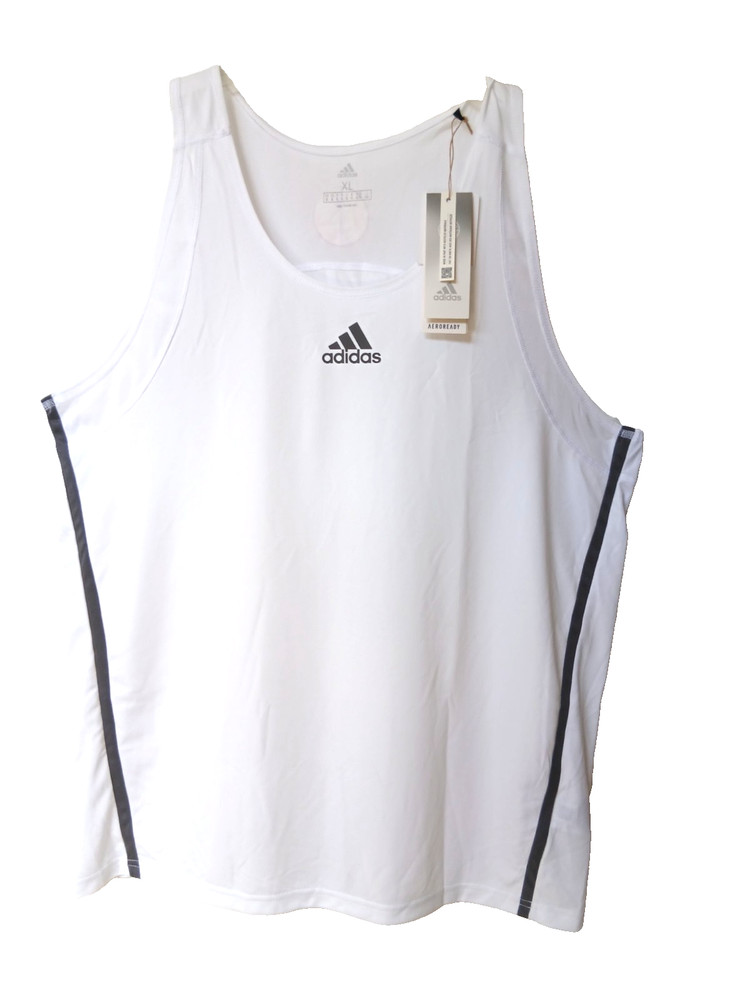 NWT Adidas AEROREADY Training Tank Top Women White XL