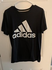 Men’s Adidas Performance Active Wear T-Shirt Black Size Small