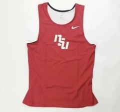 Nike NSU DIgital Fast Muscle Running Tank Men’s Large Red CV3073 Track Singlet