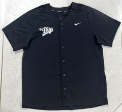 Nike Team Baseball Jersey Mens XL Black 2022 Champs 1 The Bigs Casual Stylish