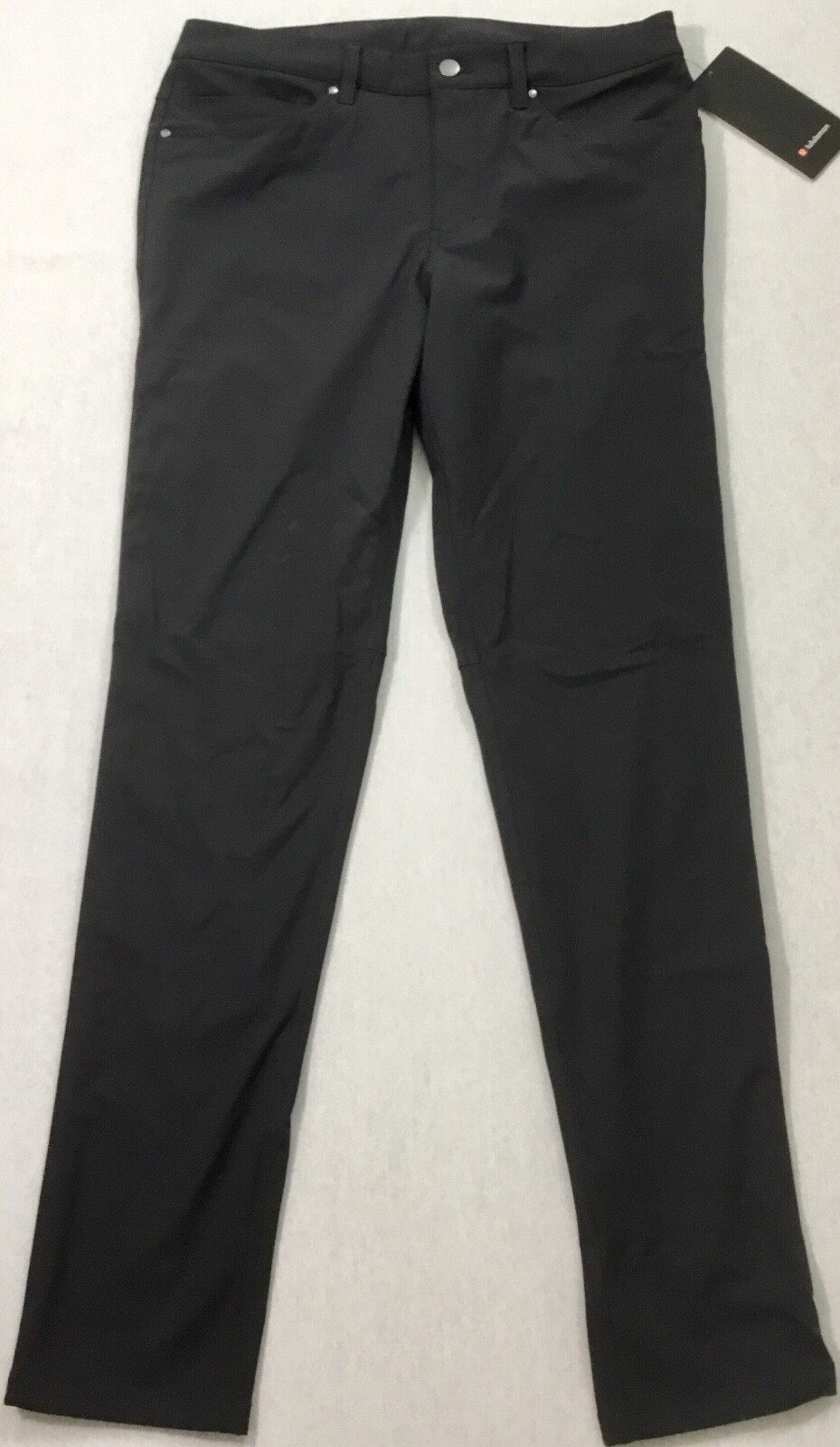 Lululemon Men’s ABC Pant Slim 34" Length OBSI Obsidian LM5552S Size 36 gallery