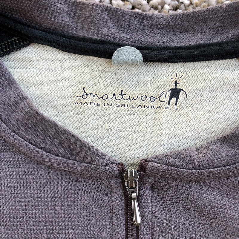 Smartwool Cycling Jersey Shirt Mens XL Earth Tone Merino Wool Zip Active Outdoor gallery