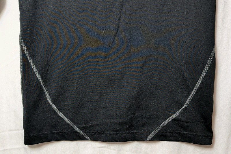 Reebok 1/4 Zip Black Play Warm Activewear Shirt Men's Size S Pullover Slick gallery