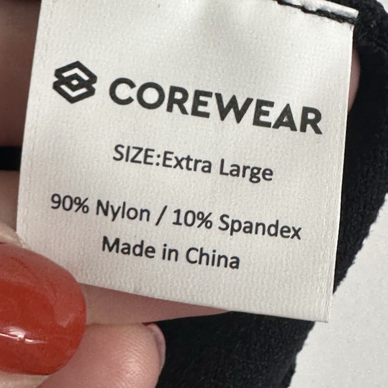 CoreWear Coremax Mens Compression V Neck Slimming Undershirt Shirt Black XL NEW gallery