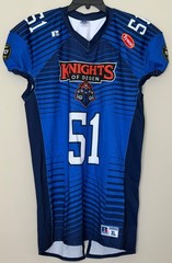 NWOT Fan Controlled Football Game Jersey Men’s Size XL Knights of Degen #51