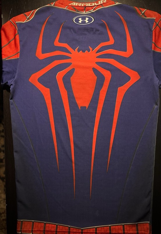 [Under Armour] RARE The Amazing Spider-Man 2 Men’s Alter Ego Compression Shirt gallery