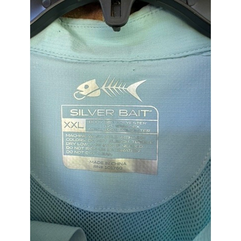 Silver Bait Performance Shirt-NWT-Size XXL gallery