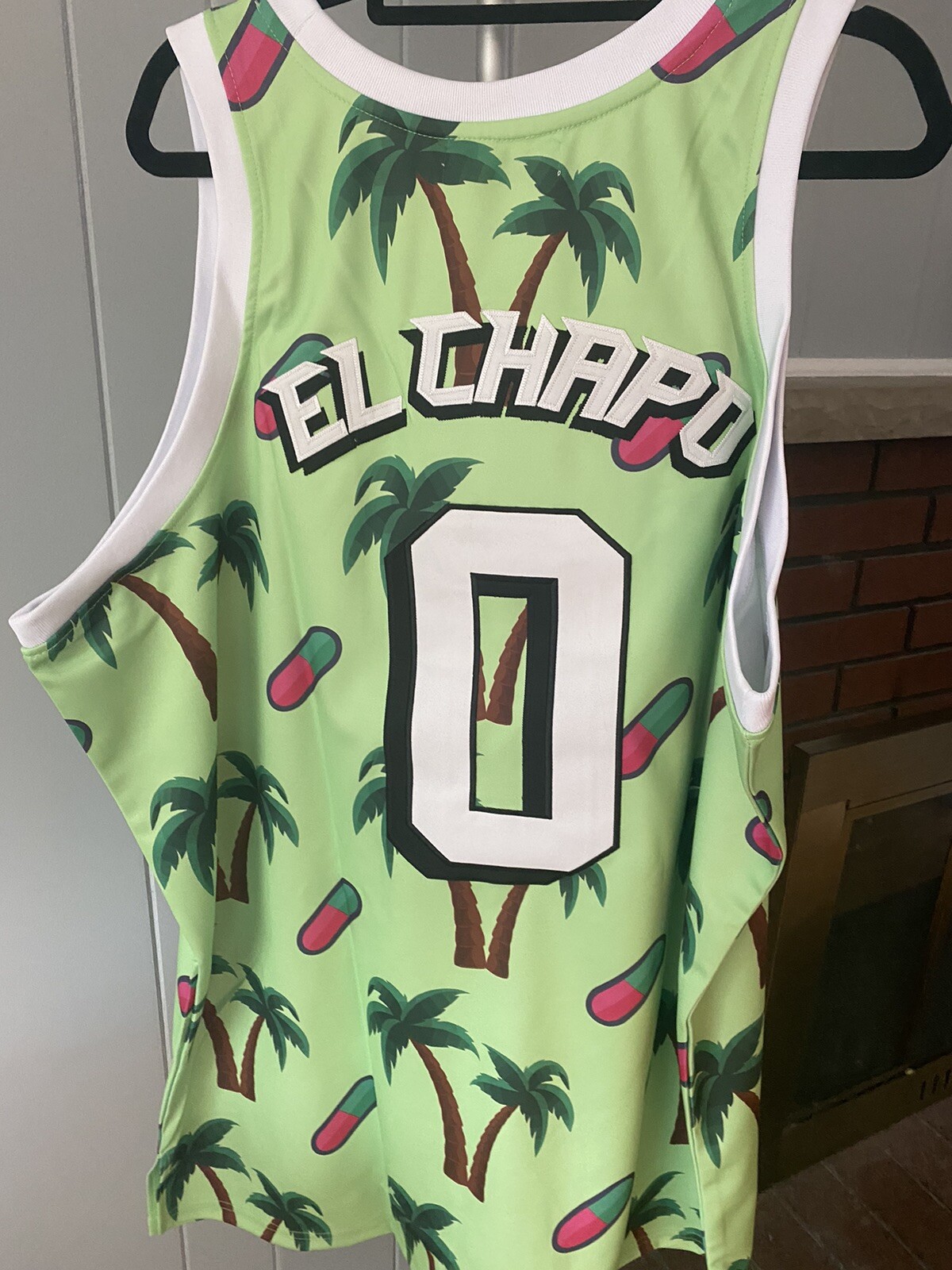 HEADGEAR CLASSICS EL CHAPO NWT SZ 6XL Embroidered Jersey RUNS SMALL RETAIL $110 gallery