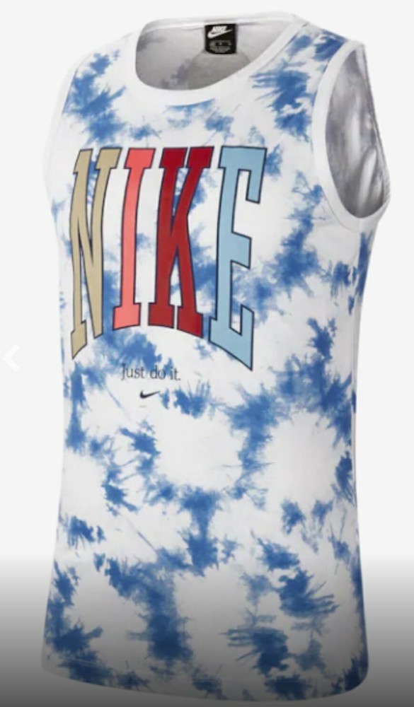 Nike Sportswear Tie Die Tank CK0154 100 Men's XXL