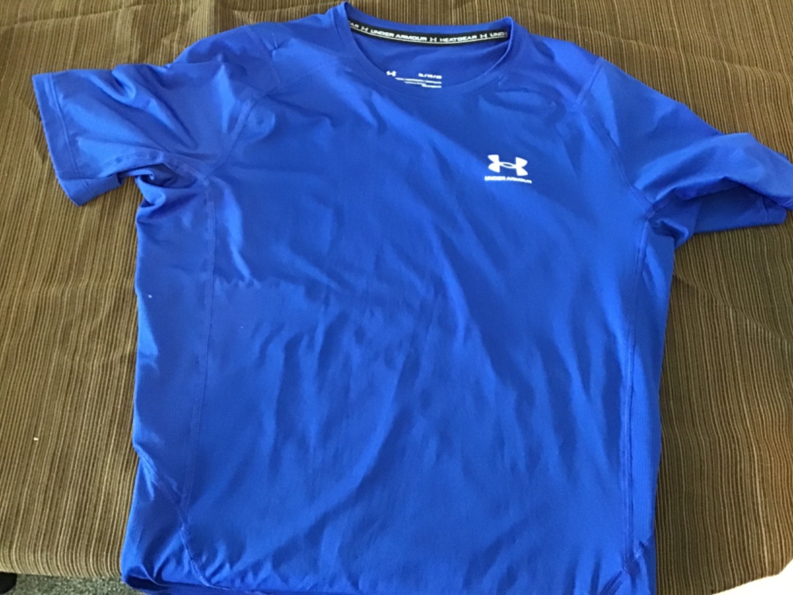 Under Armour Heat Gear Compression Shirts set of 3 Red, Black, Blue gallery