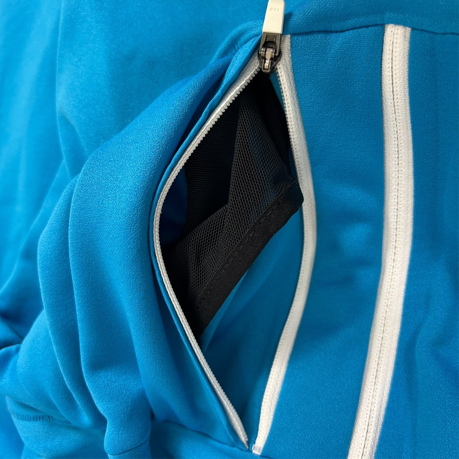 North Face Tagen 1/4 Zip Fleece Jacket Pullover Men's SMALL Acoustic Blue B24.10 gallery
