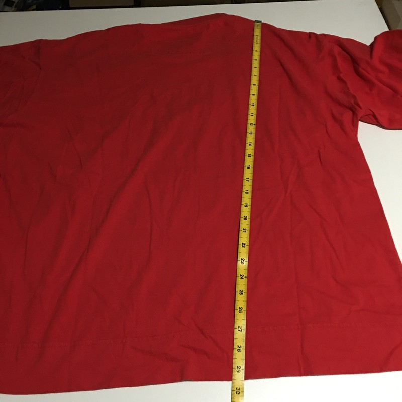 Ohio State Buckeyes Mens 2XL Red Long Sleeve T-Shirt Pullover gallery