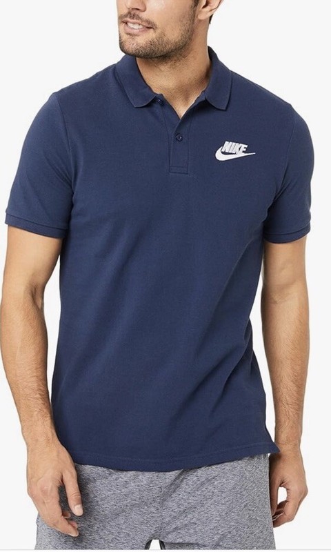 Nike Men's Sportswear Matchup Jersey Polo Shirt 832865-451 Size 2XL 100% Cotton gallery