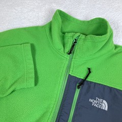 The North Face Lime Green 1/4 Pullover Fleece Shirt Men’s Large Gorpcore Outdoor