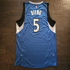 Gorgui Dieng #5 Signed Timberwolves Adidas Jersey XL+2 NBA
