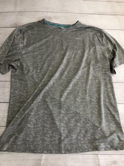 Reebok Shirt Mens XL Gray Short Sleeve Camo Speedwick Athletic Performance Top