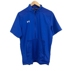 Under Armour Motivate 2.0 Pullover Men Small P/CH Short Sleeve Shirt 1/2 Zip