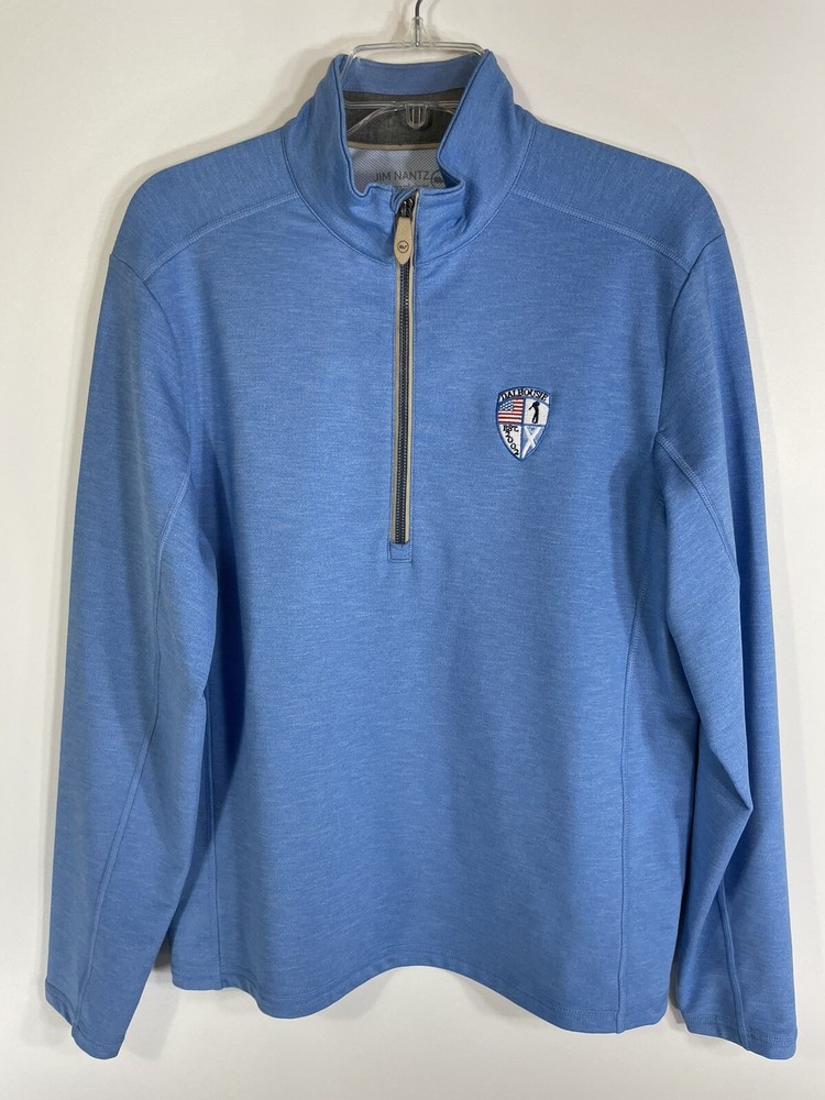 Vineyard Vines Jim Nantz Pullover Men’s Small 1/4 Zip Golf Performance Mock Neck