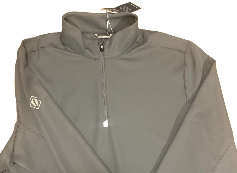 Cutter & Buck Traverse Quarter Zip Pullover Men's Large Gray NWT Golf CB DryTec gallery