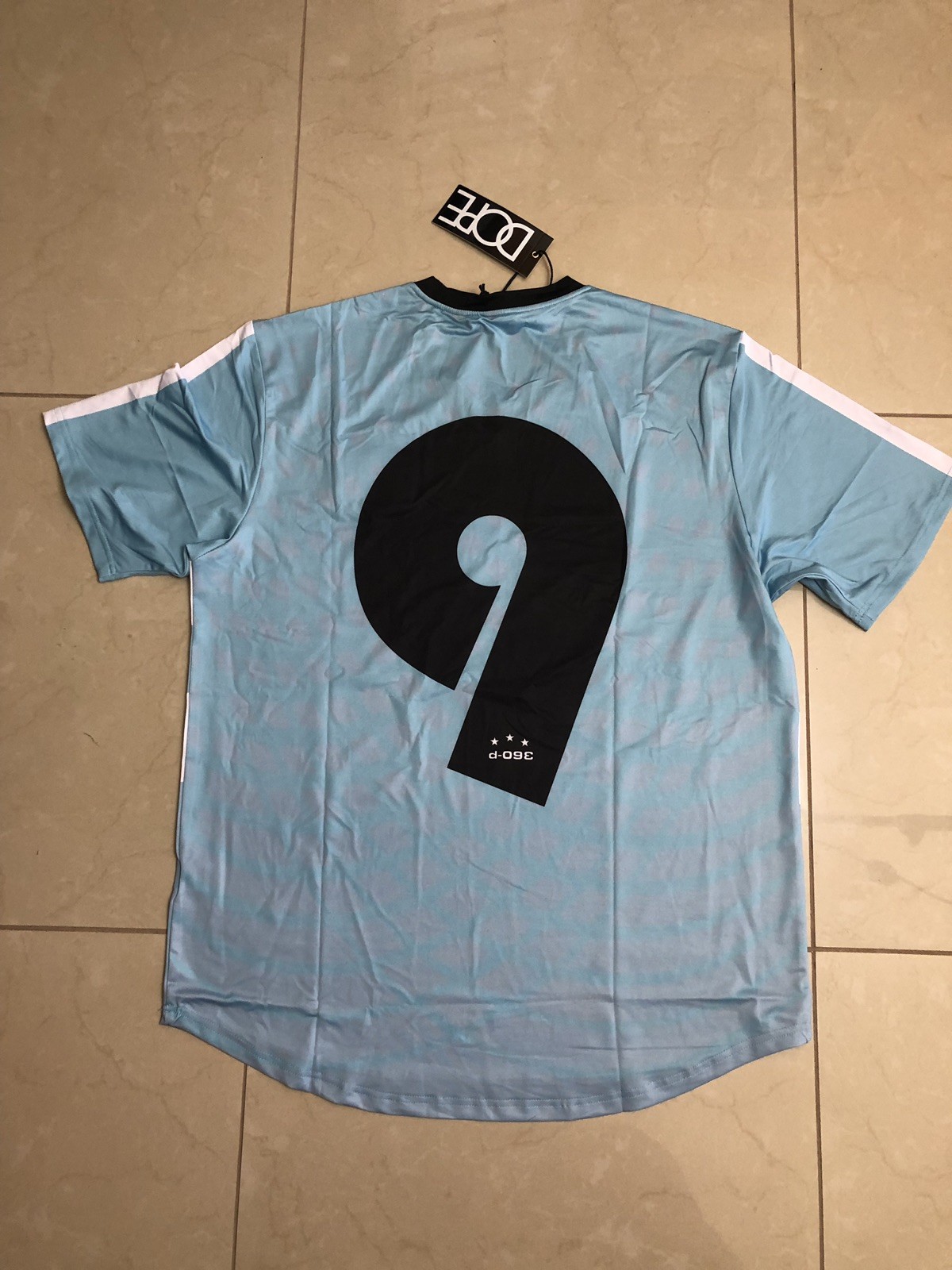 Dope Diego Soccer Jersey Blue Size 2x gallery