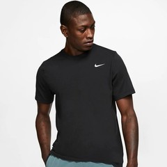 Brand New Mens Nike Dri-FIT Fitness T-Shirt Black