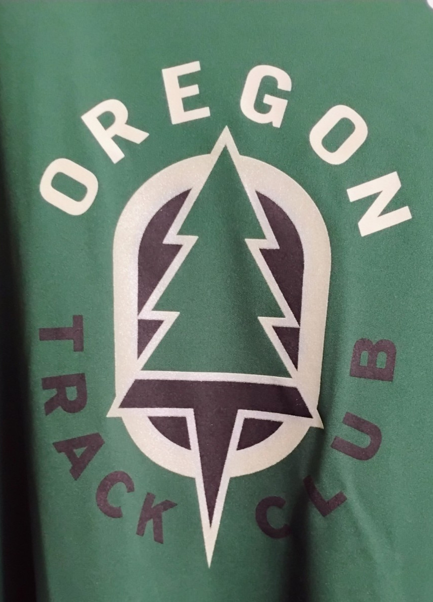 NIKE OREGON TRACK CLUB OTC RUNNING SINGLET GREEN XL DRIFIT 835873-342 NWOT gallery