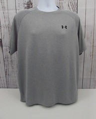 Under Armour The Tech Tee SS Athletic Loose T-Shirt Men’s L Gray