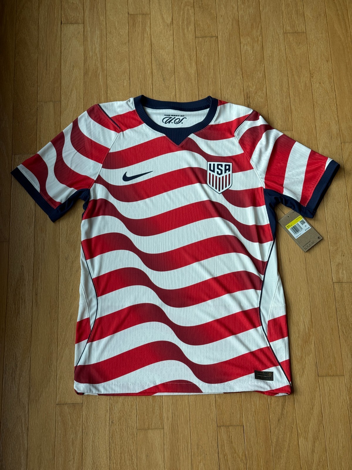 Authentic USMNT TEAM USA Nike 2026 World Cup Home Match Jersey | Men's Small S gallery