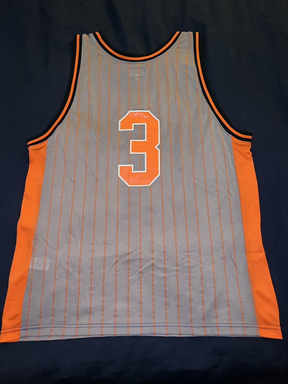 NEW Supreme Crossover Basketball Jersey Large Knicks SS16 Rare Factory Defect gallery