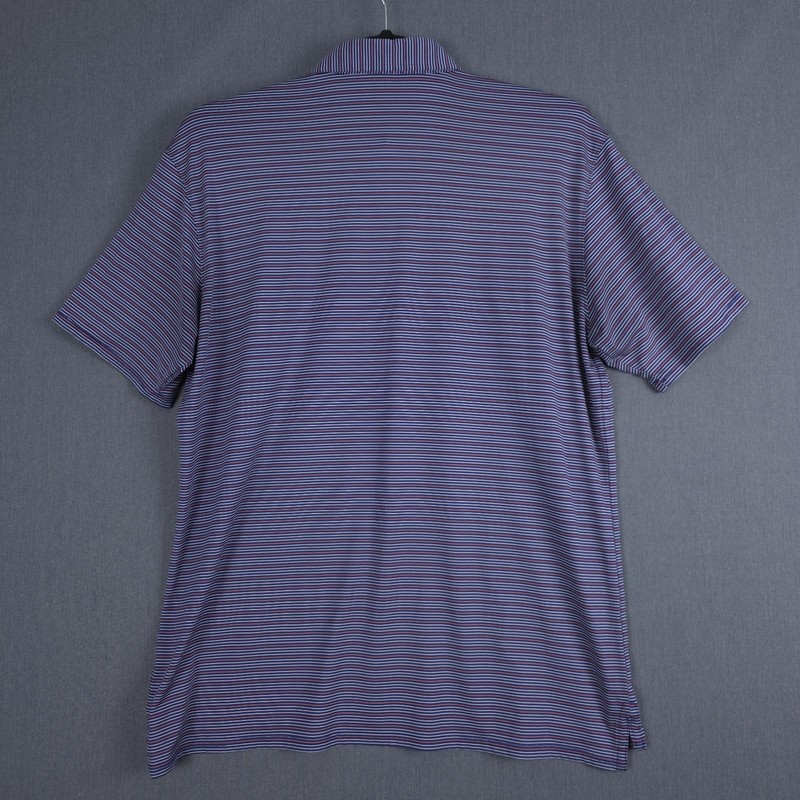 Holderness & Bourne The Sands Performance Golf Polo Mens XL Cavalier Striped gallery