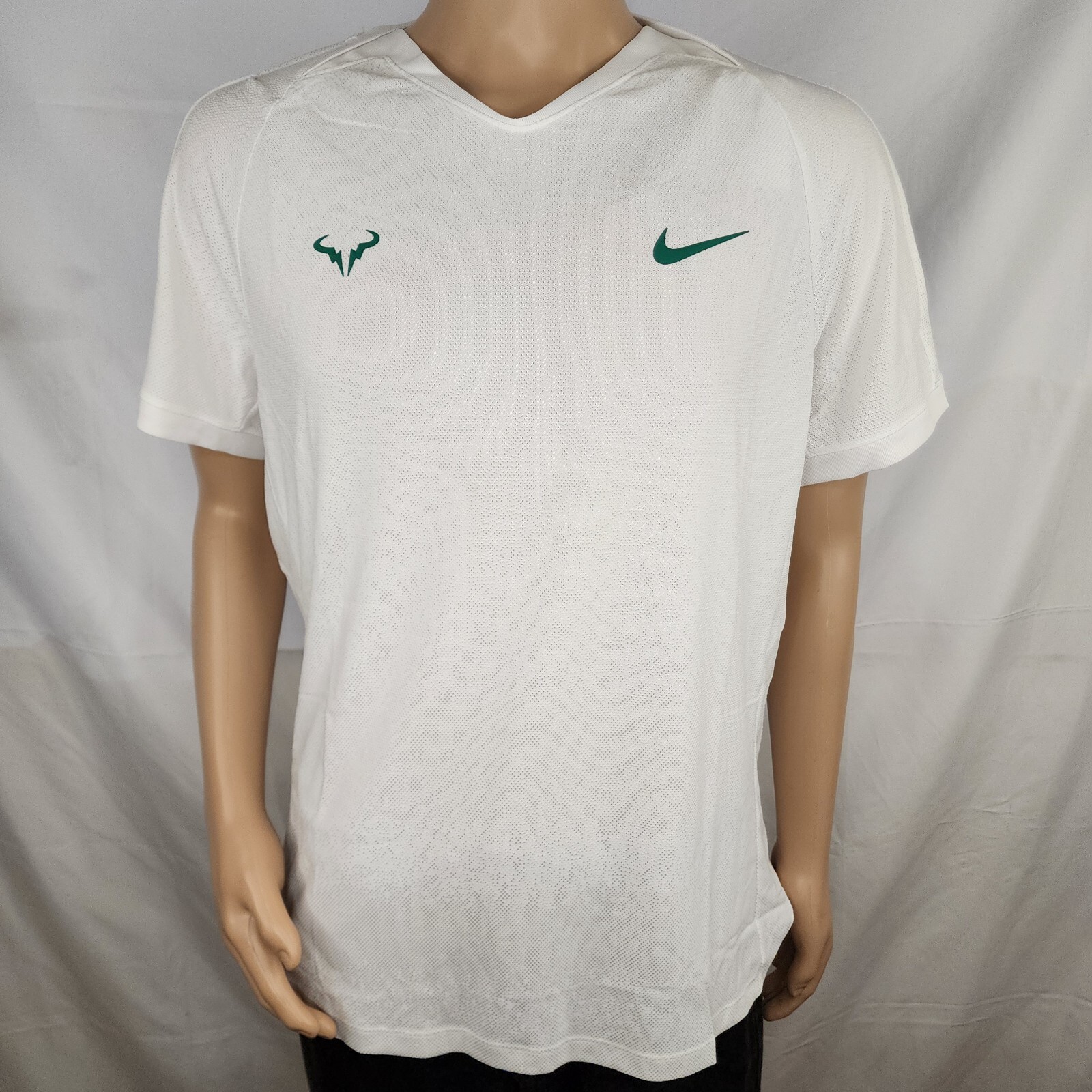 Nike Men’s Rafa Dri-FIT ADV Short-Sleeve Tennis Knit Top Shirt Men XL FD5409-100 gallery