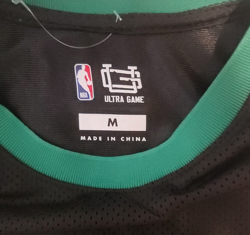 Boston Celtics Jayson Tatum Jersey Size Medium Green And Black gallery